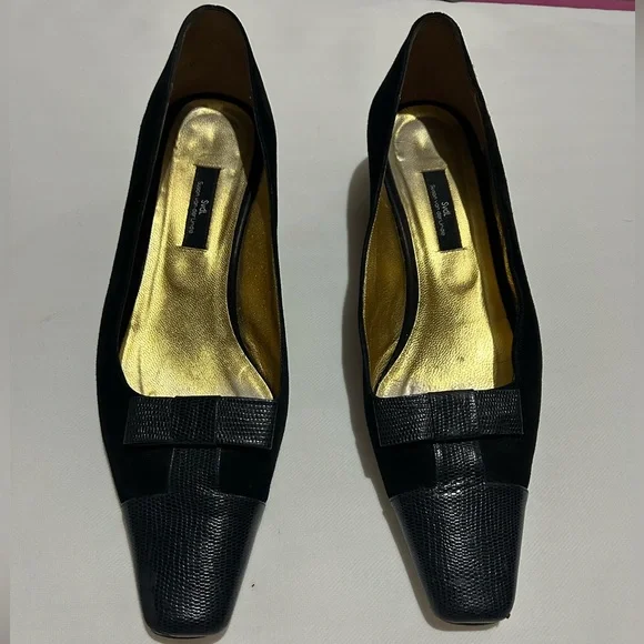 Susan van der Linde square toe flats - Picture 4 of 12